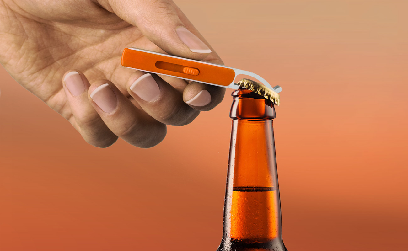 Pop - Tilpassede minnepinner med flaskeåpner