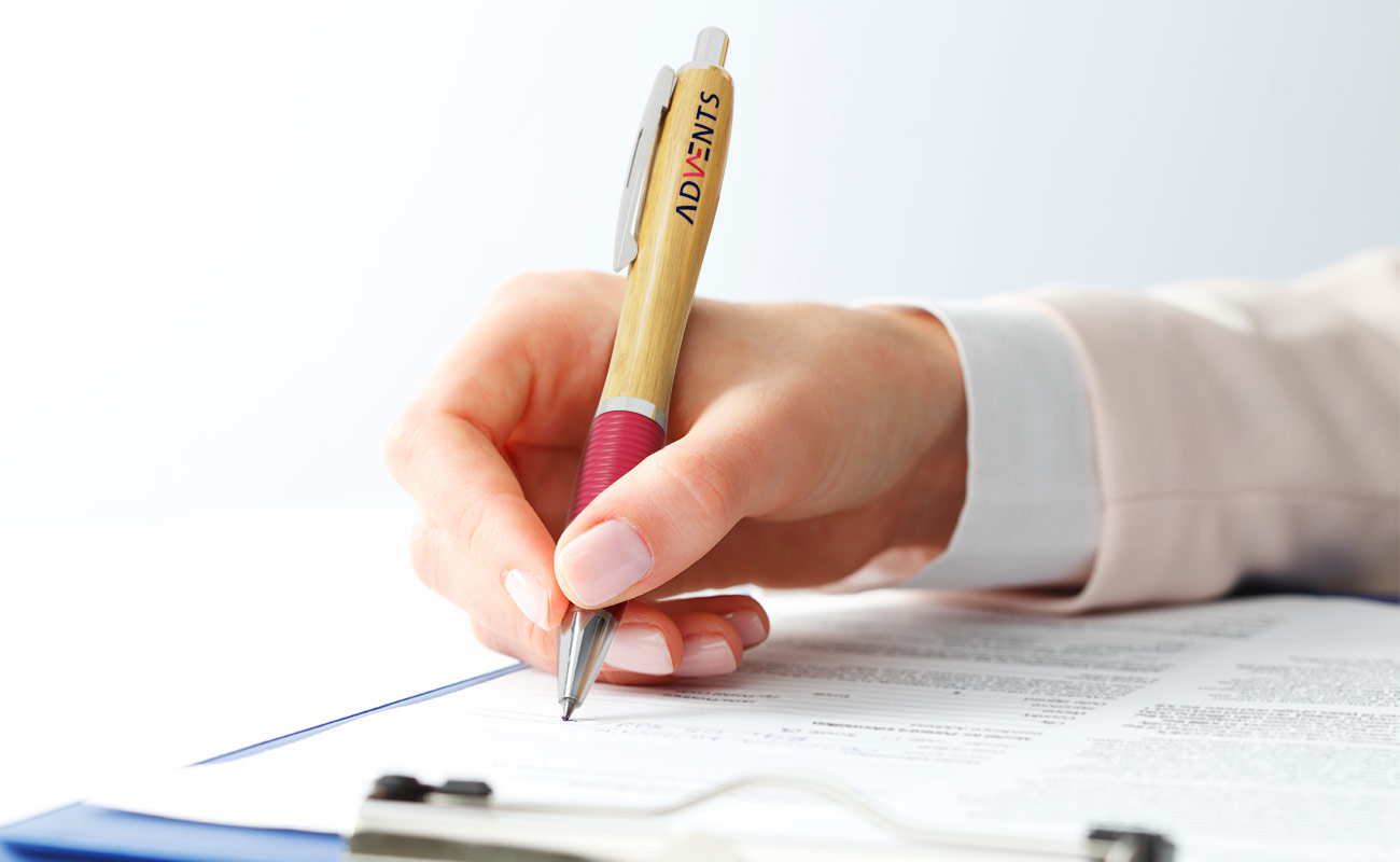 Ridge - Tilpassede salgsfremmende Penner av bambus gallery thumbnail