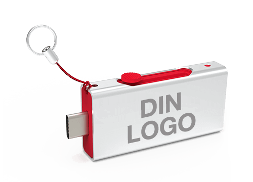 Slide - USB-C med Logo Slide - USB-C med Logo