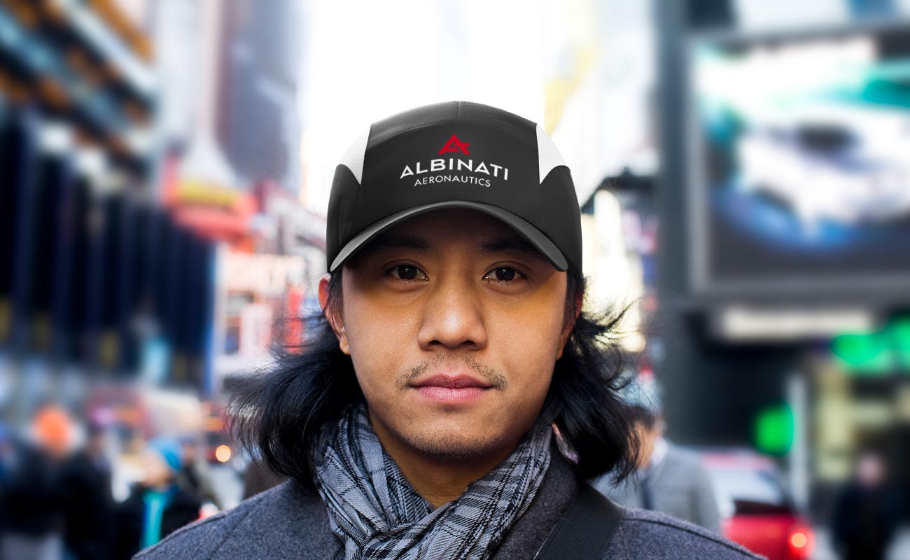 Sprinter - Merket Løpecapser med logo gallery thumbnail