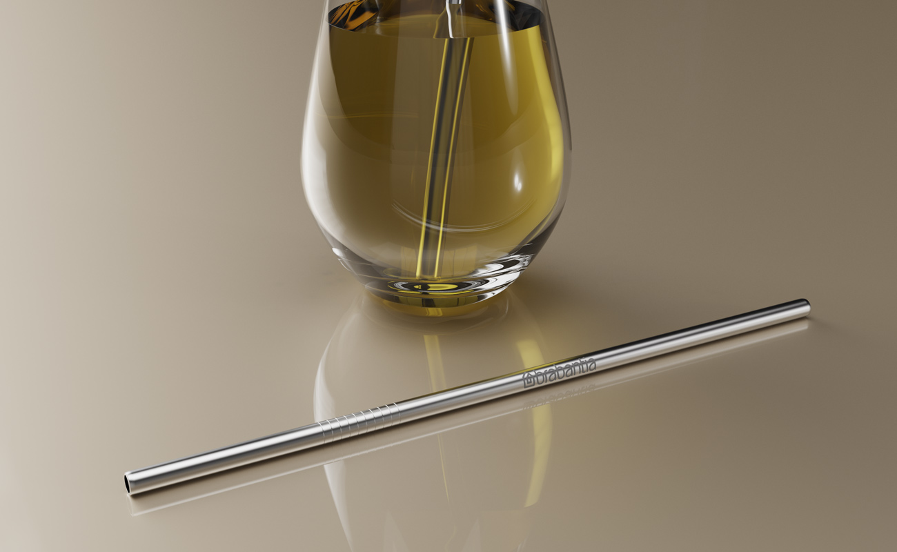 Straight - Sugerør for virksomheten med logo gallery thumbnail