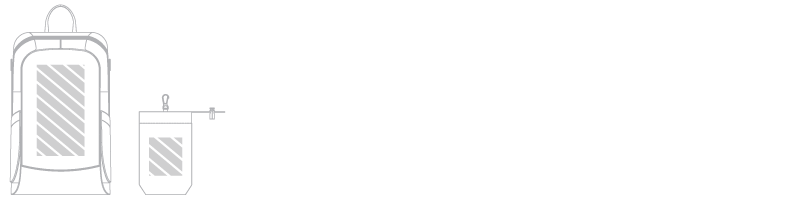 Ryggsekk Fototrykk Ryggsekk Fototrykk