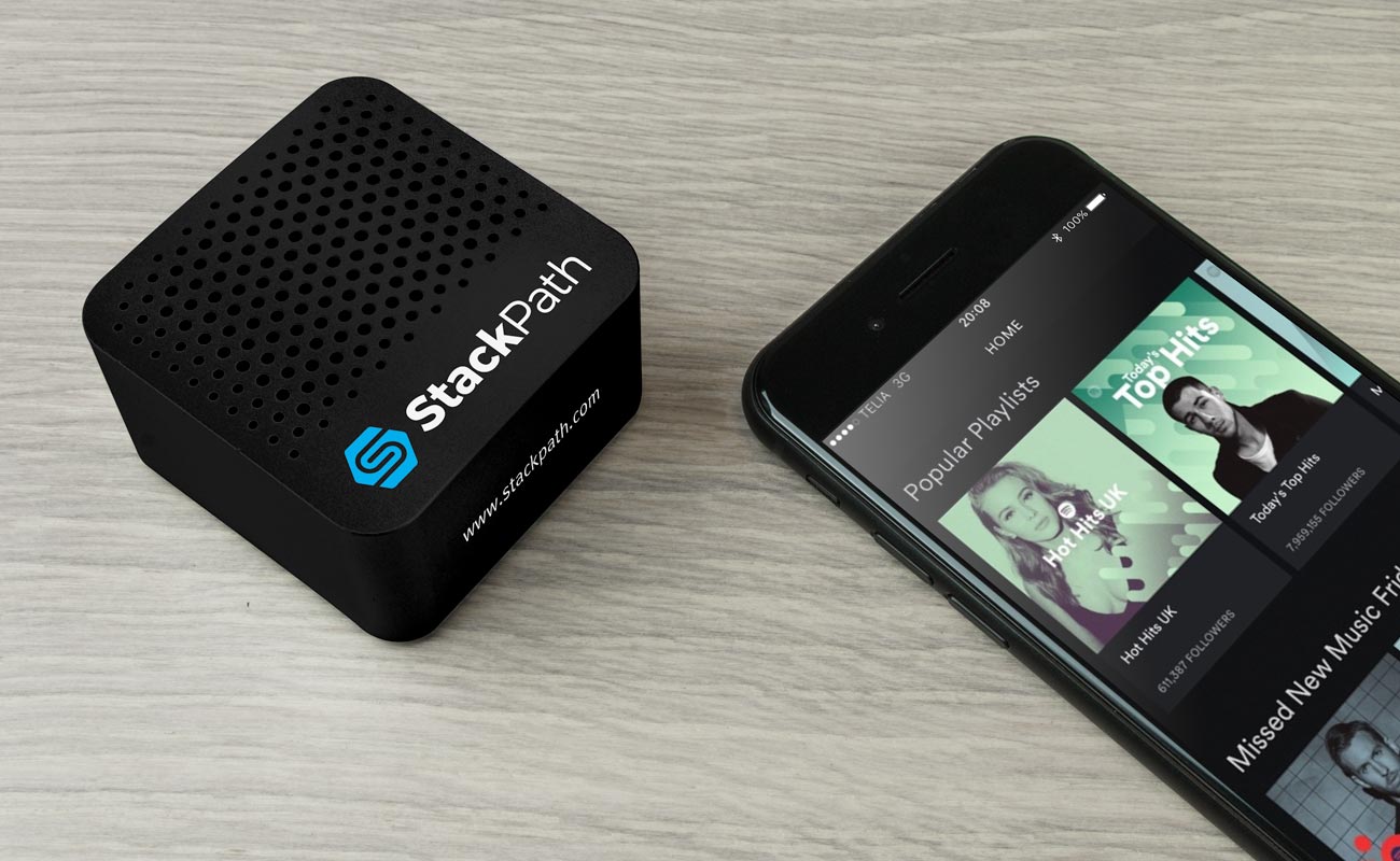 Tab - Bluetooth Høgtaler Med Logo gallery thumbnail