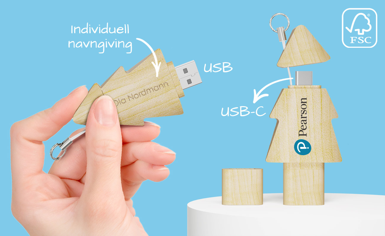 Tree Duo - USB Stick Pris Tree Duo - USB Stick Pris