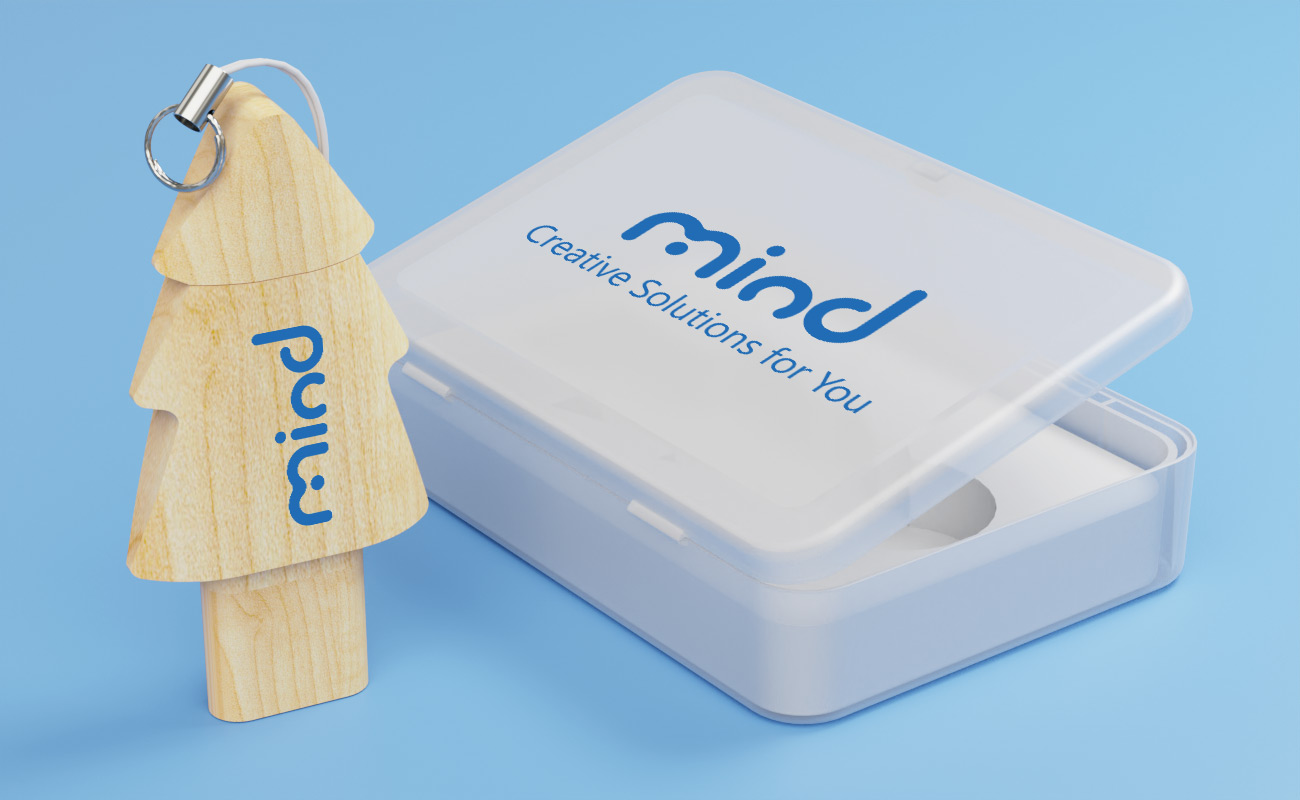 Tree Duo - USB Minne Med Logo gallery thumbnail