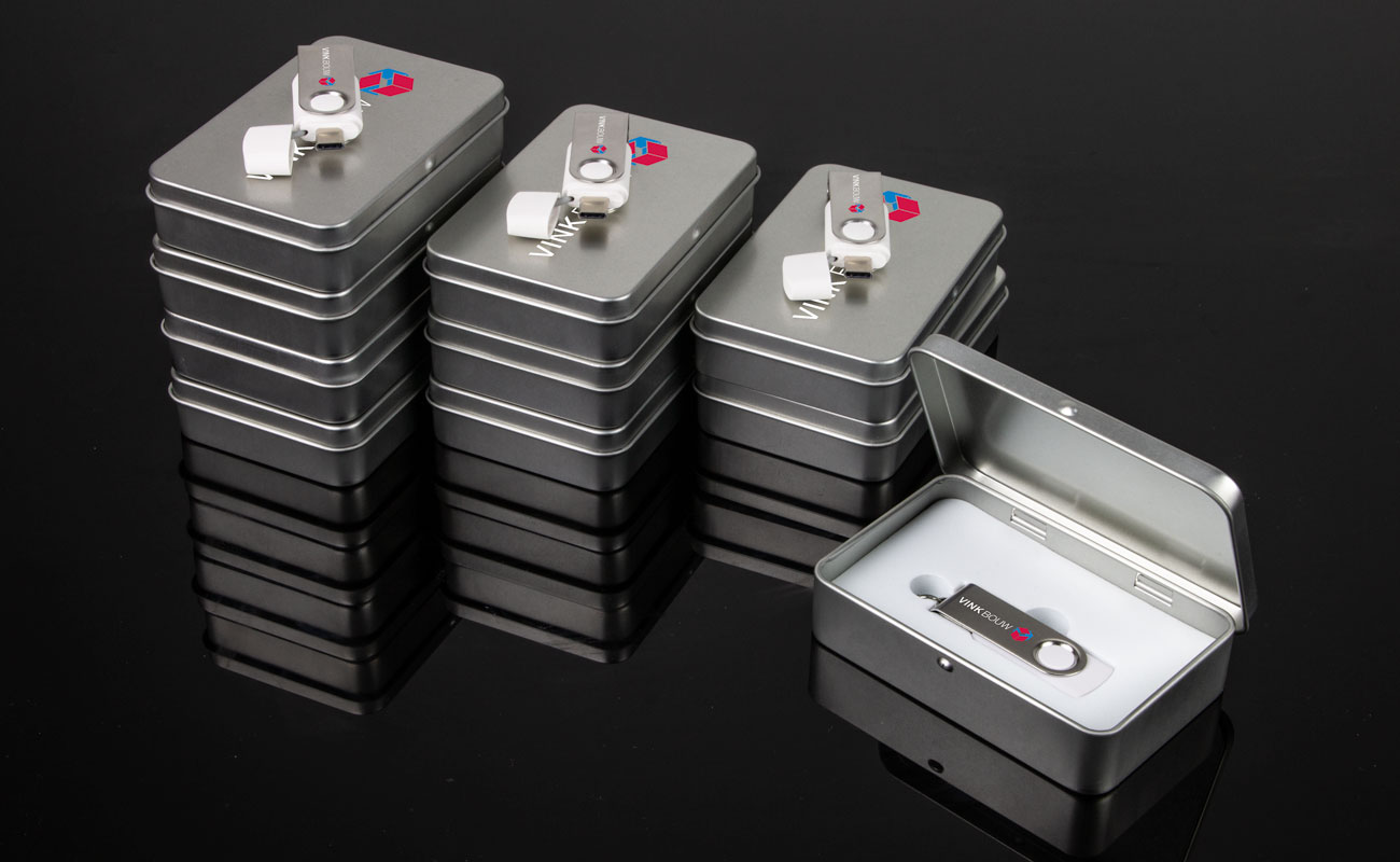 Twister Go - Minnepinne med USB-Cr med Logo gallery thumbnail