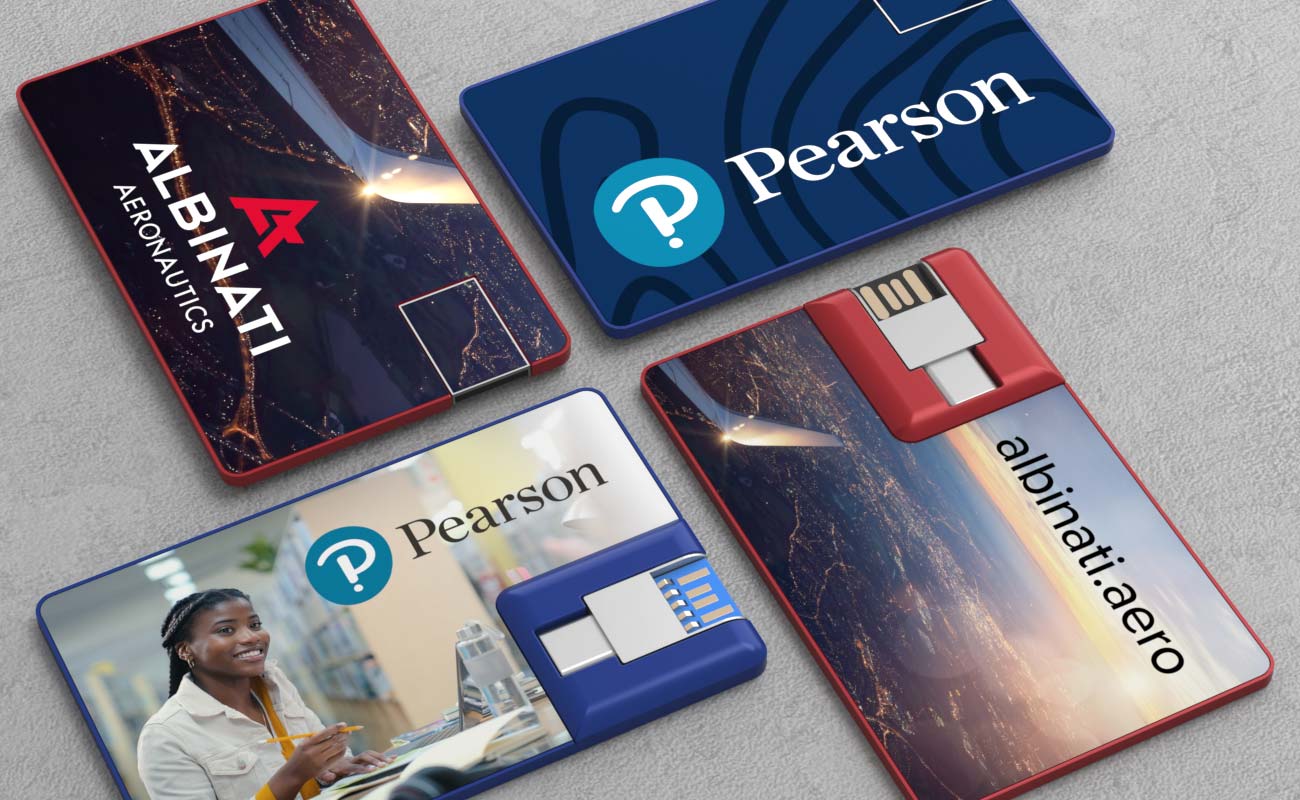 Wafer Duo - Visittkort Med USB gallery thumbnail