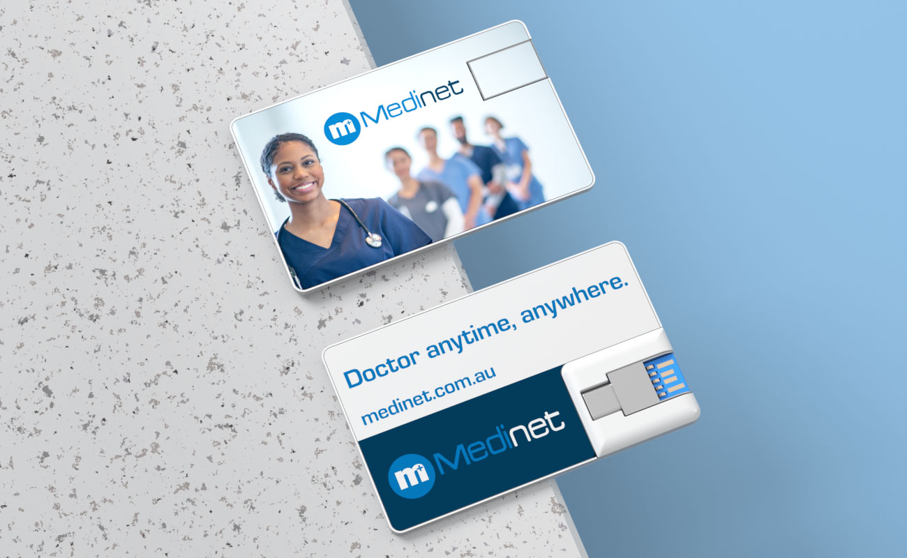 Wafer Duo - USB Minne Bankkort gallery thumbnail