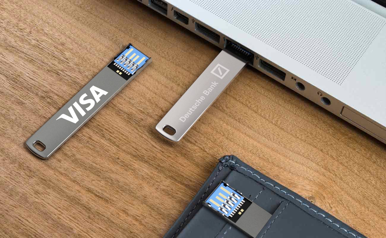 WalletStick - Tilpasset kompakt minnepinne gallery thumbnail