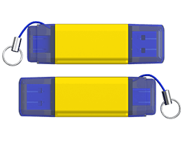 Hybridfarger er mulig. Velg to forskjellige standardfarger for bestemte deler.