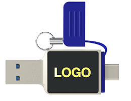 Hybridfarger er mulig. Velg to forskjellige standardfarger for bestemte deler.