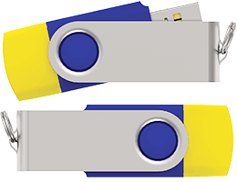 Hybridfarger er mulig. Velg to forskjellige standardfarger for bestemte deler.